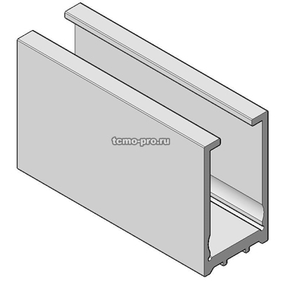 SND1587 Профиль стекло-стена длина 2000мм